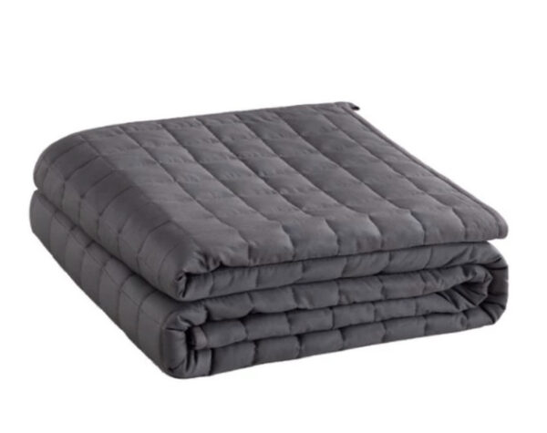 eng_pl_Weighted-blanket-200x150cm-6kg-Ruhhy-19094_1.jpg Vektteppe 6 kg - 200 x 150 cm Stoff Grå