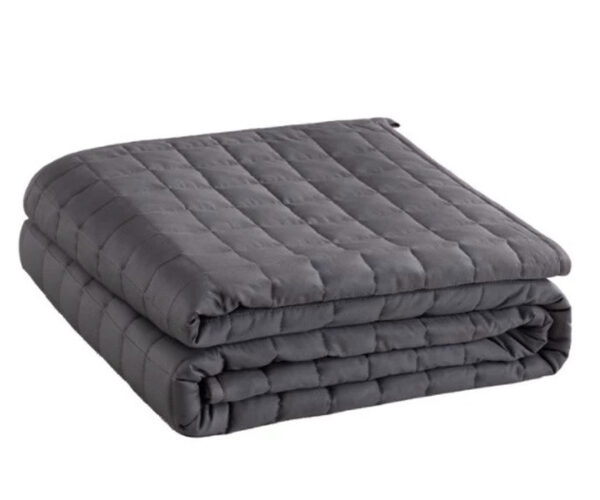 eng_pl_Weighted-blanket-200x150cm-6kg-Ruhhy-19094_1.jpg Vektteppe 6 kg - 200 x 150 cm Stoff Grå