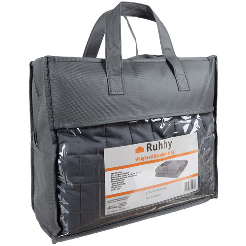 eng_pl_Weighted-blanket-200x150cm-6kg-Ruhhy-19094_8.jpg Vektteppe 6 kg - 200 x 150 cm Stoff Grå