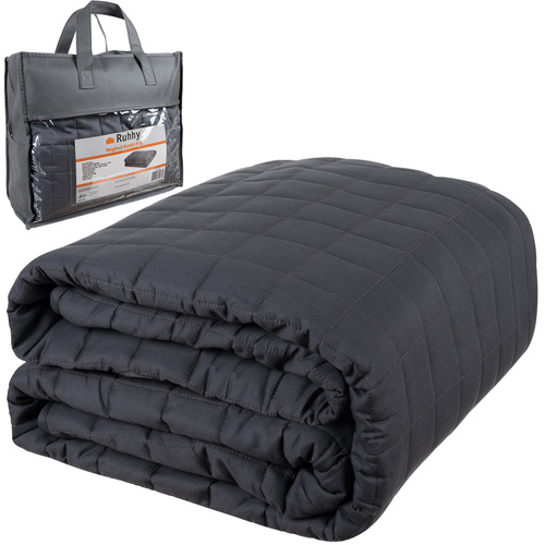 eng_pl_Weighted-blanket-200x150cm-8kg-Ruhhy-19036_8.jpg Vektdyne 8 kg - 200 x 150 cm Stoff - Grå