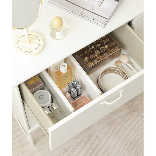 eng_pl_White-Ruhhy-25632-drawer-organizer-18104_2.jpg Skuffeorganisator med justerbare skillevegger i bambus, 4 stk