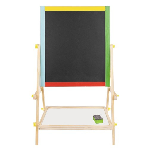 eng_pl_Wooden-double-sided-board-Kruzzel-23546-18026_1.jpg Dobbeltsidig tegne- og skrivetavle – magnetisk whiteboard og krittavle i tre