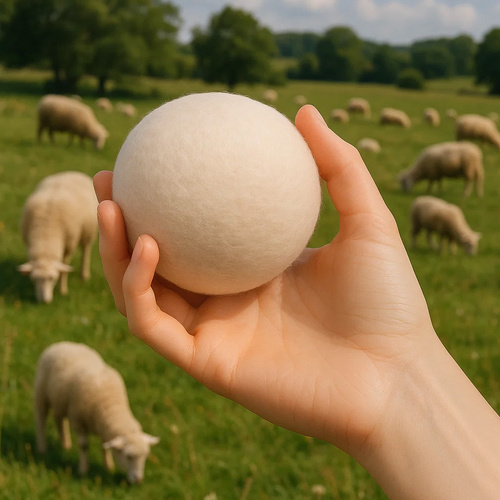 eng_pl_Wool-dryer-balls-6-pcs-Ruhhy-25704-18173_11.jpg Tørkeballer I Ull Hvit 6-pakning - Ulltørkeballer