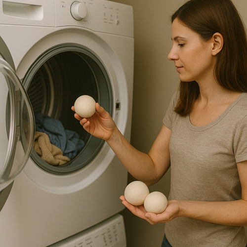eng_pl_Wool-dryer-balls-6-pcs-Ruhhy-25704-18173_5.jpg Tørkeballer I Ull Hvit 6-pakning - Ulltørkeballer