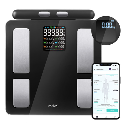 Analytisk Baderomsvekt med håndtak 180 kg