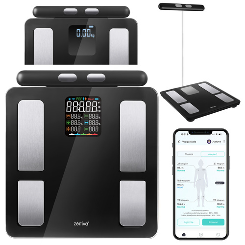 eng_pl_Zortiva-26893-Analytical-Bathroom-Scale-18813_33.jpg Analytisk Baderomsvekt med håndtak 180 kg